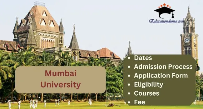 Mumbai University Admission 2025-26 | Login, @mu.ac.in, Last Date