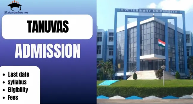 TANUVAS Admission 2025-26
